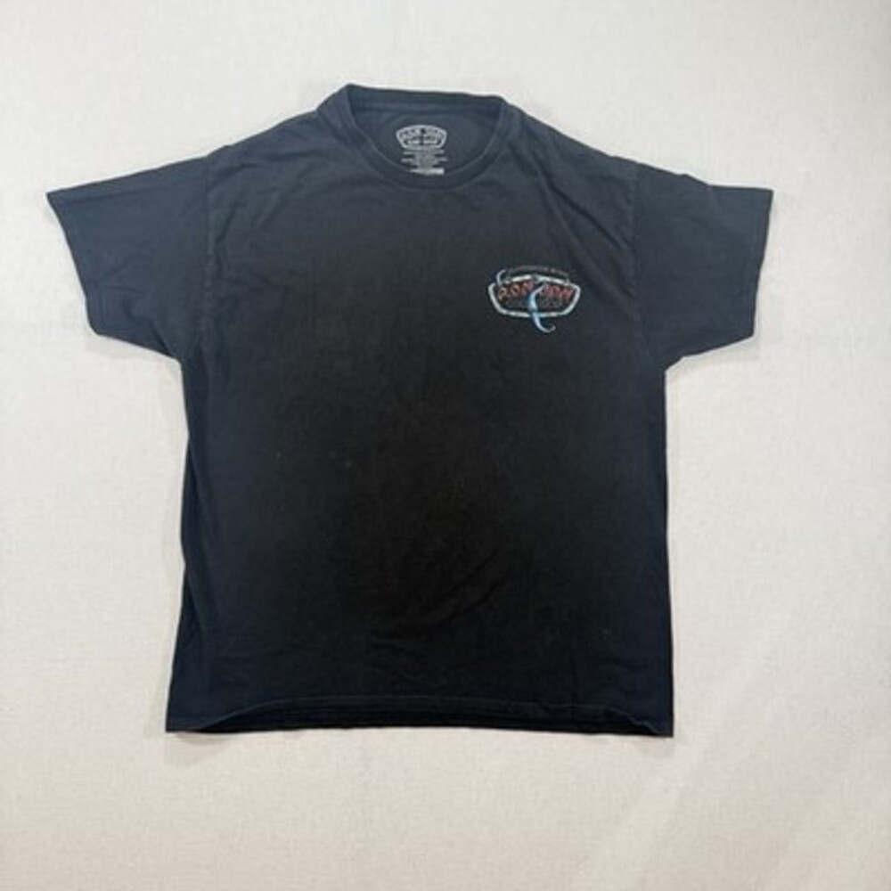 Ron Jon Surf Shop Clearwater Fl Short Sleeve Men T-Shirt Large Blk Octopus